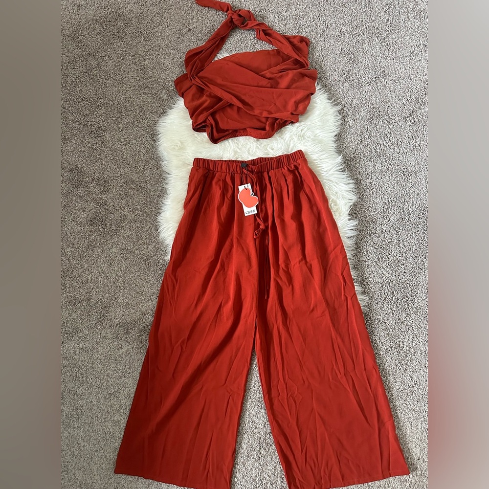 NTW Two piece pants and halter